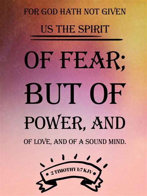 God does not give us a spirit of fear. Things To Know About God does not give us a spirit of fear. 